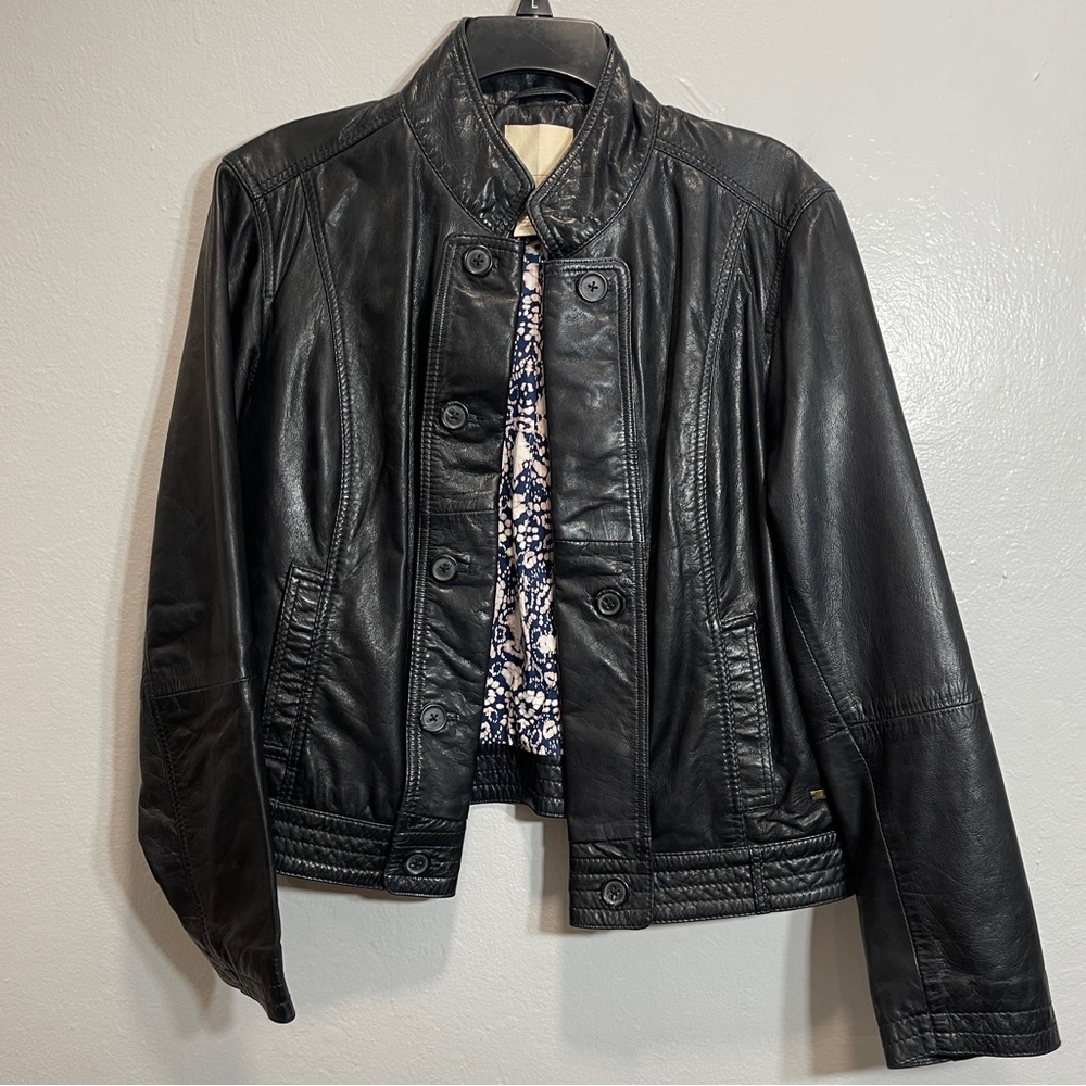 Levi’s Genuine Goat Leather Jacket Women’s - XL - Black